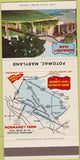 Matchbook Cover - Normandy Farm Potomac MD 30 Strike