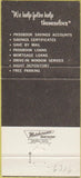 Matchbook Cover - Albemark Savings Loan Elizabeth City NC 30 Strike