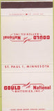 Matchbook Cover - Gould National Batteries St Paul MN 30 Strike