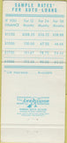 Matchbook Cover - First National Bank Sikeston MO 30 Strike