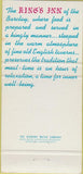 Matchbook Cover - The Barclay New York City 30 Strike