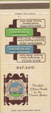 Matchbook Cover - Newport National Bank RI Portsmouth Middletown 30 Strike