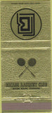 Matchbook Cover - Bocage Racquet Club Baton Rouge LA 30 Strike