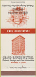 Matchbook Cover - Grand Rapids Mutual MI 30 Strike