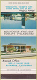 Matchbook Cover - Prudential Savings Loan San Gabriel CA 30 Strike