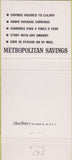 Matchbook Cover - Metropolitan Savings Los Angeles CA WEAR True Color 30 Strike
