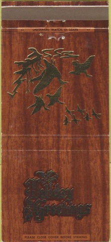 Matchbook Cover - Dakota Country State Bank South Sioux City NE 30 Strike