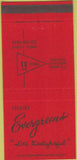Matchbook Cover - Sylvia's Evergreens Dundee IL 30 Strike