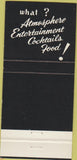 Matchbook Cover - Sylvia's Evergreens Dundee IL 30 Strike