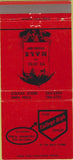 Matchbook Cover - College High Shop Denver CO men's clothes Levis 30 Strike