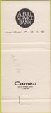 Matchbook Cover - Farmers State Bank Union City OH 30 Strike