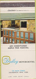 Matchbook Cover - Dudley Motor Hotel Salamanca NY True Color WEAR 30 Strike