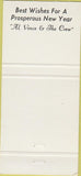 Matchbook Cover - Automotive Car Wash San Francisco CA 30 Strike