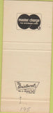 Matchbook Cover - West Omaha National Bank NE 30 Strike
