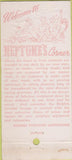 Matchbook Cover - Neptunes Corner New York City WEAR 21 Strike Feature