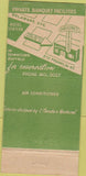 Matchbook Cover - The Amigone's Cafe Buffalo NY 30 Stick