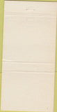Matchbook Cover - Ben Turturici San Carlos CA 30 Strike