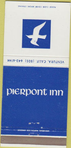 Matchbook Cover - Pierpont Inn Ventura CA 30 Strike