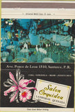 Matchbook Cover - Salon Orquidea Lamparas Quesada Santurce Puerto Rico 40 Strike