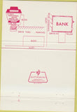Matchbook Cover - First National Bank St Peter MN 40 Strike