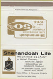 Matchbook Cover - Shenandoah Life Insurance Roanoke VA 40 Strike
