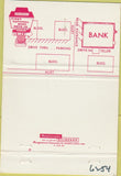 Matchbook Cover - First National Bank St Peter MN WORN 40 Strike