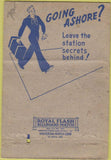 Matchbook Cover - US Naval Air Station Grosse Ile MI WORN 40 Strike
