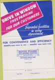 Matchbook Cover - First National Bank Grand Prairie TX 40 Strike