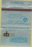 Matchbook Cover - East Bay Postal Credit Union Oakland CA 40 Strike