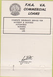 Matchbook Cover - Colonial Mortgage Co Fort Wayne IN 40 Strike