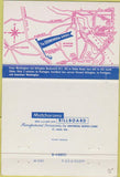 Matchbook Cover - Dominion Arms Apartment Arlington VA 40 Strike