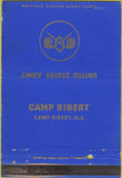 Matchbook Cover - Camp Siebert US Army AL military postcard 40 Strike