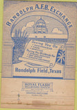 Matchbook Cover - Randolph Air Force Base Randolph Field TX 40 Strike