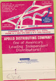 Matchbook Cover - Zenith TV Stereo Distributing Cranford NJ 40 Strike