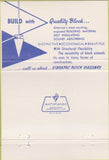 Matchbook Cover - Breidenbaugh's Concrete Bricks Vincennes IN 40 Strike