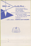 Matchbook Cover - Grand Blanc Cement Products Grand Blanc MI 40 Strike