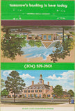 Matchbook Cover - Twentieth Street Bank Huntington WV 40 Strike