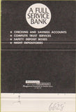 Matchbook Cover - Beckley National Bank PA? 40 Strike