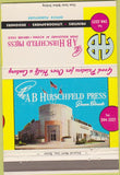 Matchbook Cover - AB Hirschfield Press Denver CO office furniture 40 Strike