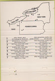 Matchbook Cover - Erie Industrial Supply PA Brookfield OH 40 Strike