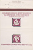 Matchbook Cover - Bancshares Corp Laredo TX Bank 40 Strike