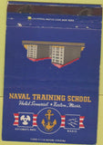 Matchbook Cover - Naval Training School Boston MA Hotel Somerset  40 Strike