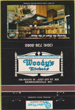 Matchbook Cover - Woody's Kitchens Barboursville WV 40 Strike