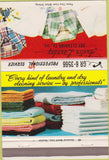 Matchbook Cover - Austin Laundry Dry Cleaning TX 40 Strike