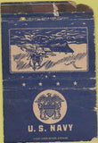 Matchbook Cover - US Navy POOR 40 Strike