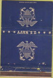 Matchbook Cover - US Navy WEAR 40 Strike