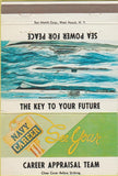 Matchbook Cover - Navy Career Appraisal Team 40 Strike