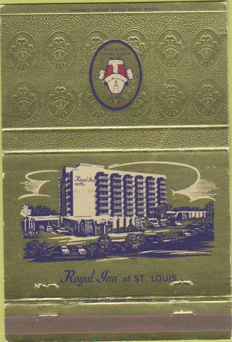 Matchbook Cover - Royal Inn St Louis MO 40 Strike