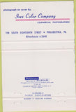 Matchbook Cover - Ives Color Co Philadelphia PA photography 40 Strike