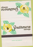 Matchbook Cover - Southmore Savings Pasadena Houston TX 40 Strike